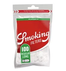 Smoking Filter Regular Long - Ø8mm 100 Stk