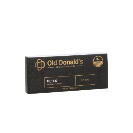 Old Donald's Organic Hemp Filter - 50er Box