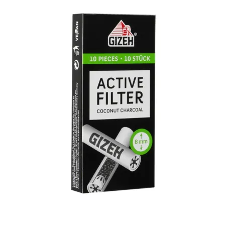 Gizeh Active Filter Ø8mm 10 Stk