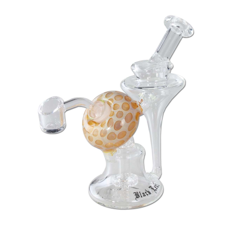 Black Leaf Recyclebong oil with Amber percolator