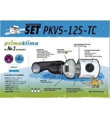 PrimaKlima PKVS-125-TC ventilation set Ø125 mm - Temp. control