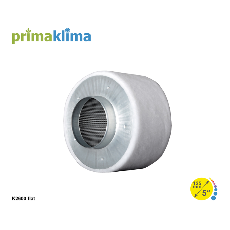 PrimaKlima Eco Line K2600-flat - 200/250m³/h - Ø125mm