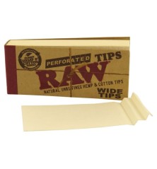 RAW Perforated Wide Filter - Box of 50