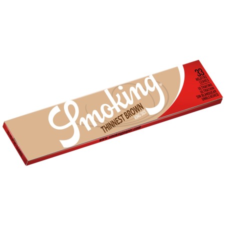Smoking Thinnest Brown Paper King Size