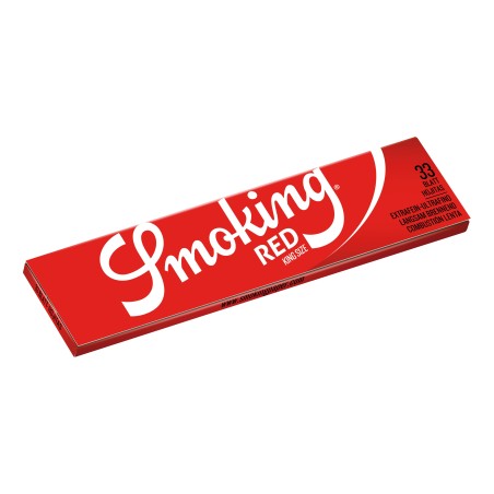 Smoking Red Paper King Size