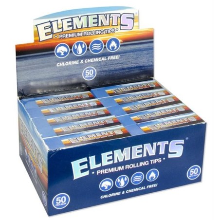 Elements Filtertips perforiert 50er Box