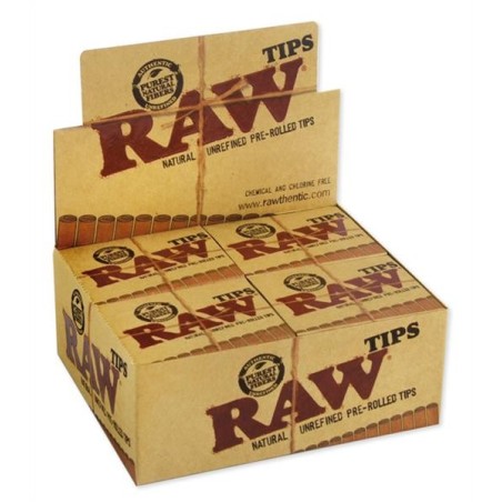 RAW Pre-Rolled Filter Tips - 20er Box