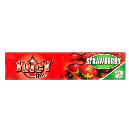 Juicy Jays Paper King Size Slim Strawberry