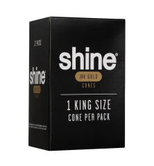 Shine 24K King Size Gold Cone - 12er Box