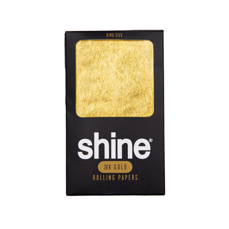 Shine 24K Gold King Paper Size - 12er Box