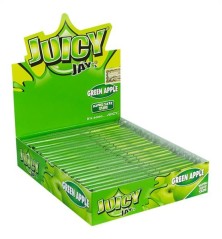 Juicy Jays Paper King Size Slim Green Apple 24er Box