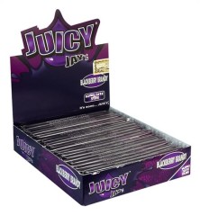 Juicy Jays Paper King Size Slim Blackberry Brandy 24er Box