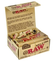 RAW Classic Masterpiece Kingsize Rolls und Filter - 12er Box