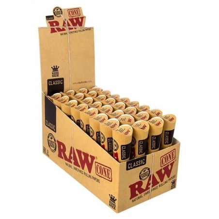 RAW Classic Kingsize Cones - 3er Pack - 32er Box