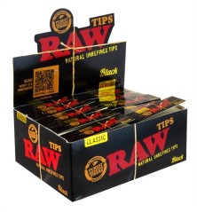 RAW Black Filter Tips - 50er Box