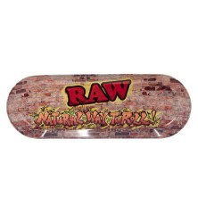 RAW Rolling Tray Skate Deck Grafitti 3