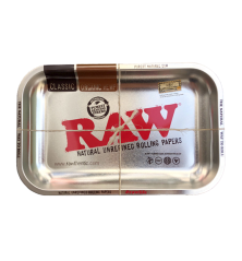 RAW Rolling Tray Steel Metallic small