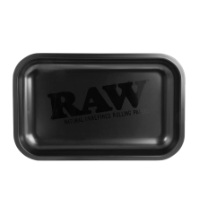 RAW Rolling Tray Black Matt small