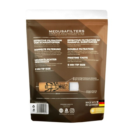 Medusafilters Organics - Ø6mm 1000 pcs