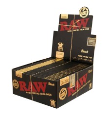 RAW Black Paper King Size Slim - 50er Box