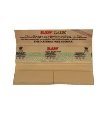 RAW Classic Connoisseur King Size Slim leaf and filter