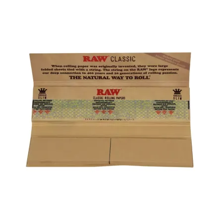 RAW Classic Connoisseur King Size Slim Paper und Filter Tips