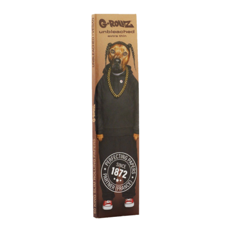 G-Rollz Pets Rock Rap Paper King Size Slim ungebleicht - 25er Box