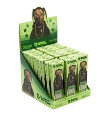 G-Rollz Pets Rock Rap Organic Green Hemp King Size Cones - 3er Pack - 24er Box