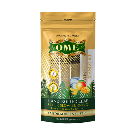 OME Pre-Rolls Palm Leaf Medium Mango Ice 3 Stk