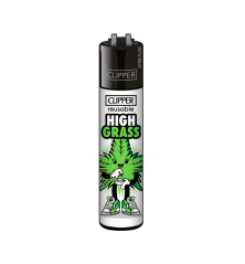 Clipper Feuerzeug Weed Slogan #10 - High Grass