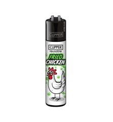 Clipper Feuerzeug Weed Slogan #10 - Fried Chicken